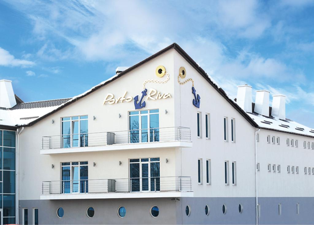 Hotel Porto Riva Zaporizhia Esterno foto